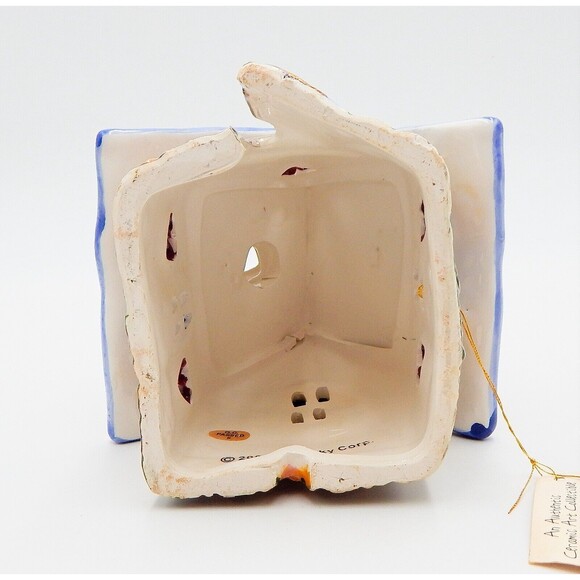 Blue Sky Clayworks BLUE SKIES Tea Light House Heather Goldminc Small 2001 - Picture 11 of 11